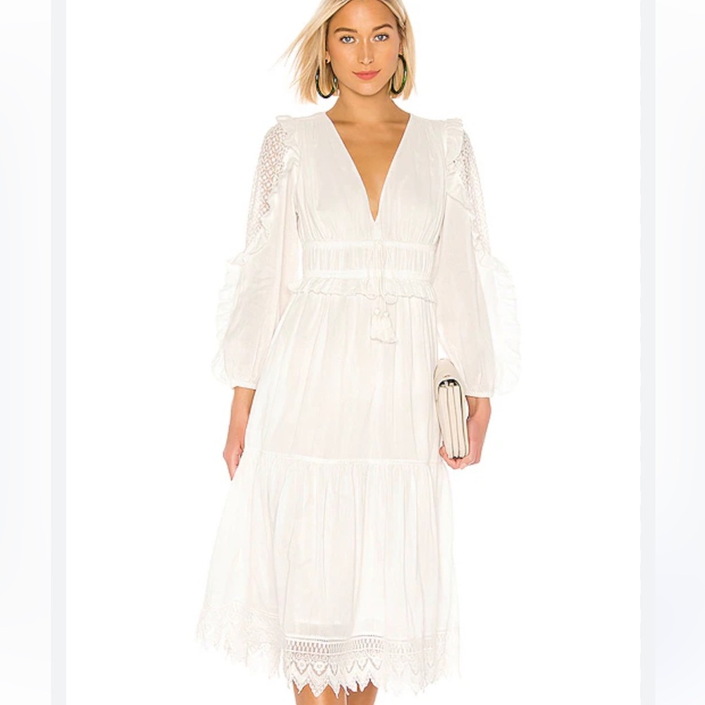 Ulla Johnson Sheila Dress with Lace Detail